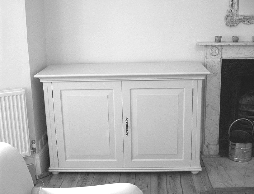 Back to Twin French-Style Cabinets